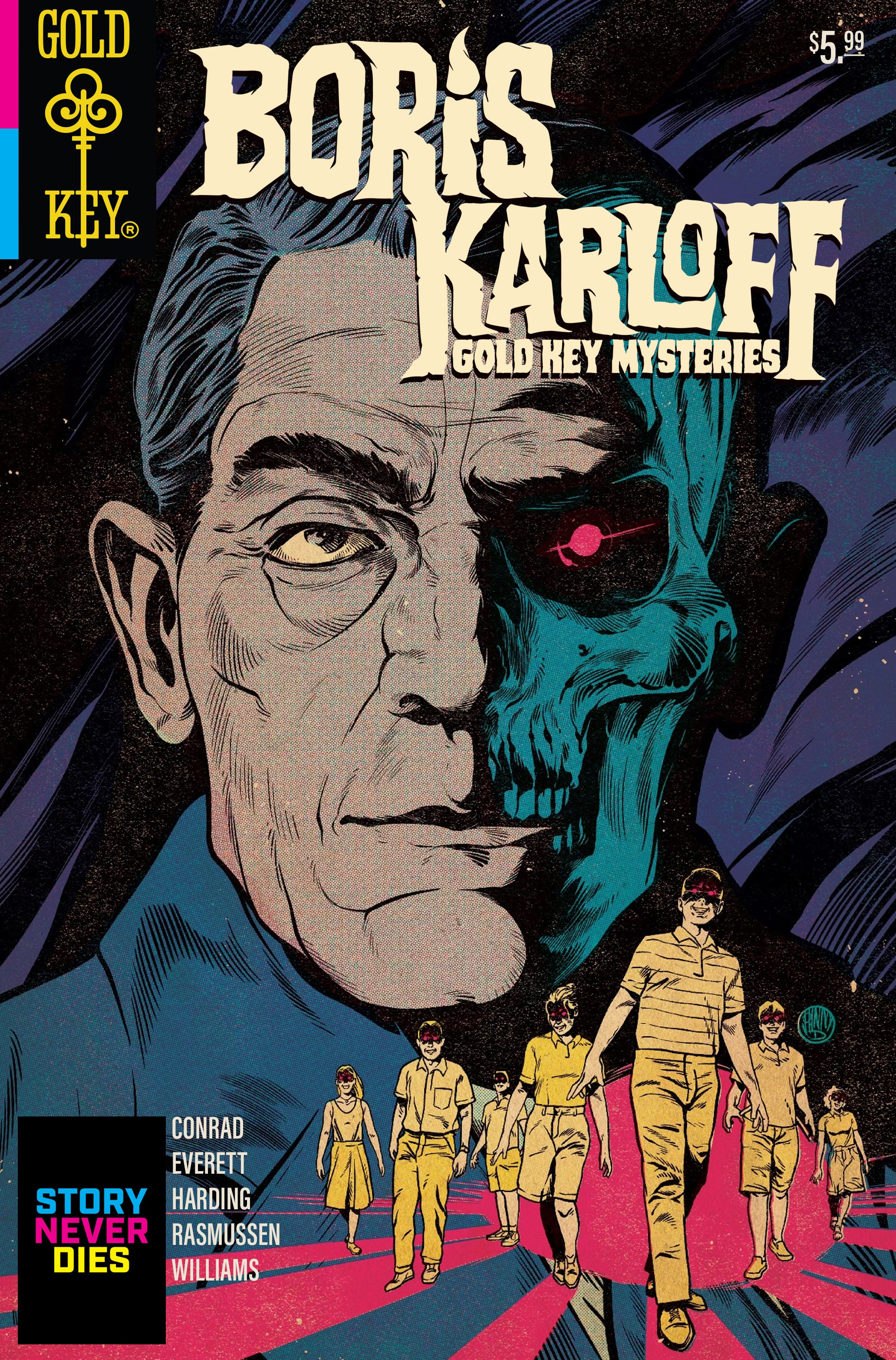 Boris Karloff's Gold Key Mysteries #2 cover