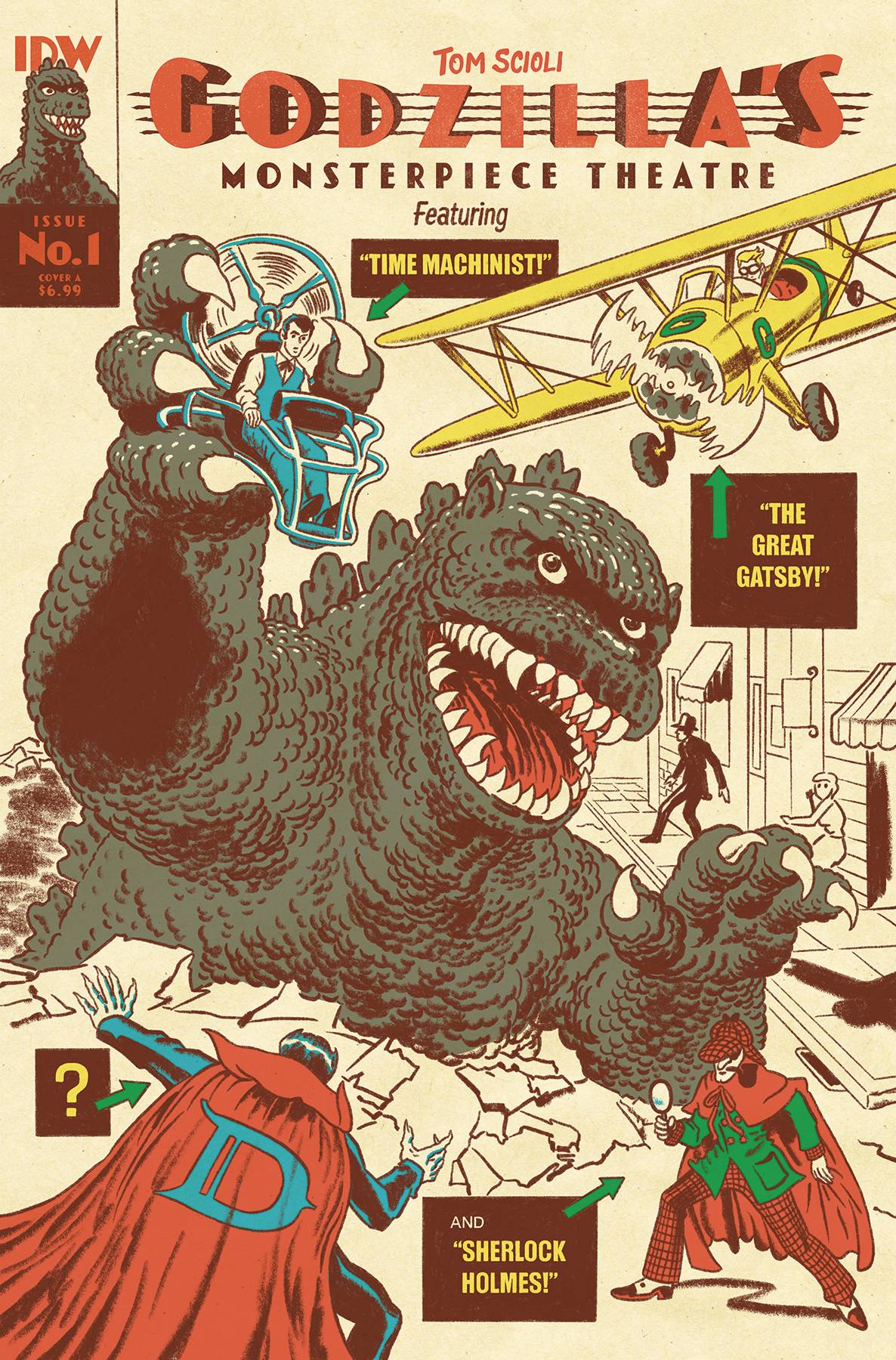 Godzilla's Monsterpiece Theatre cover