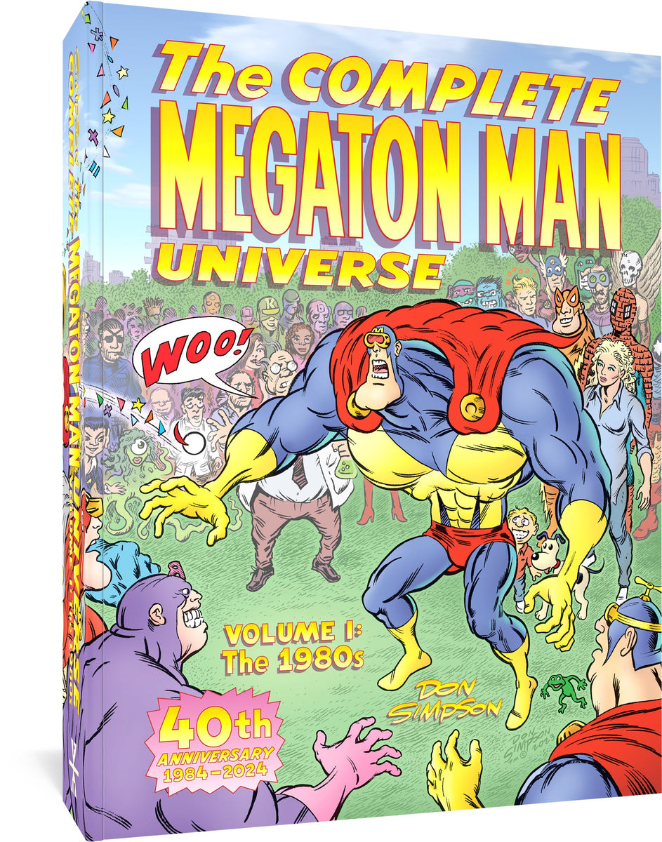 Megaton Man - Parody Comic by Don Simpson cover