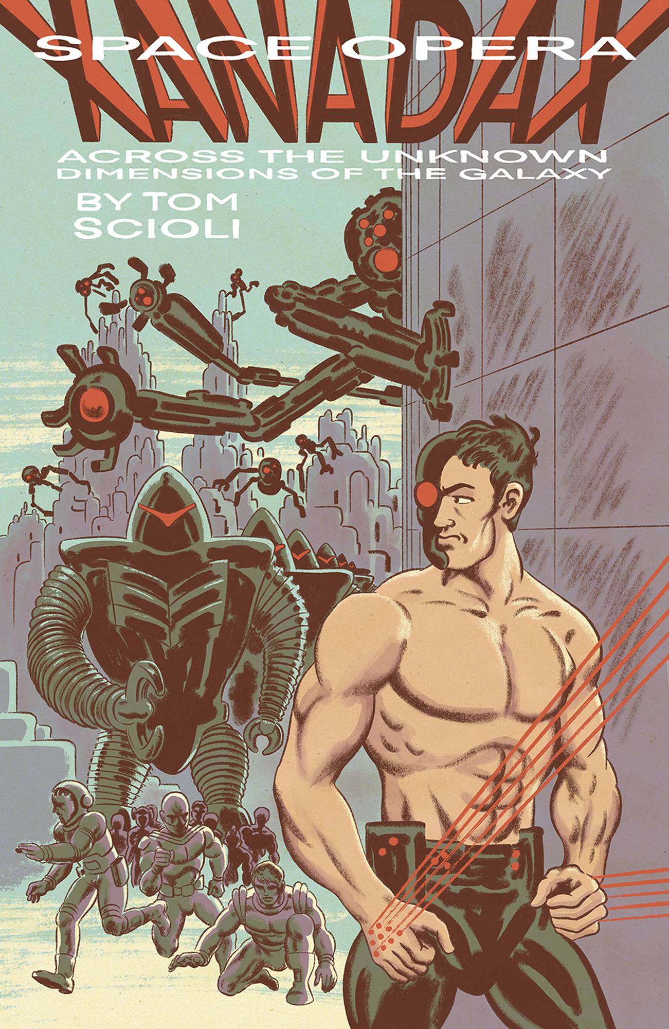 Space Opera Xanadax: Across the Unknown Dimensions of the Galaxy cover