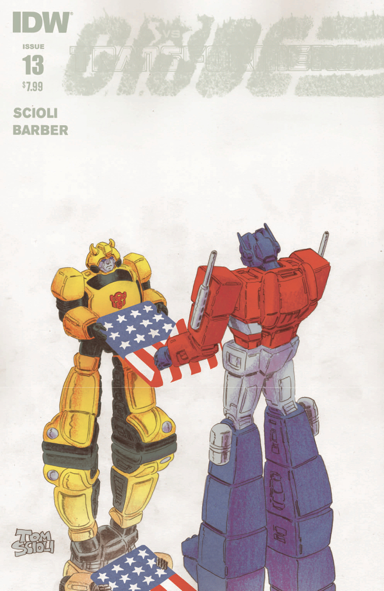 Transformers vs. G.I. Joe cover
