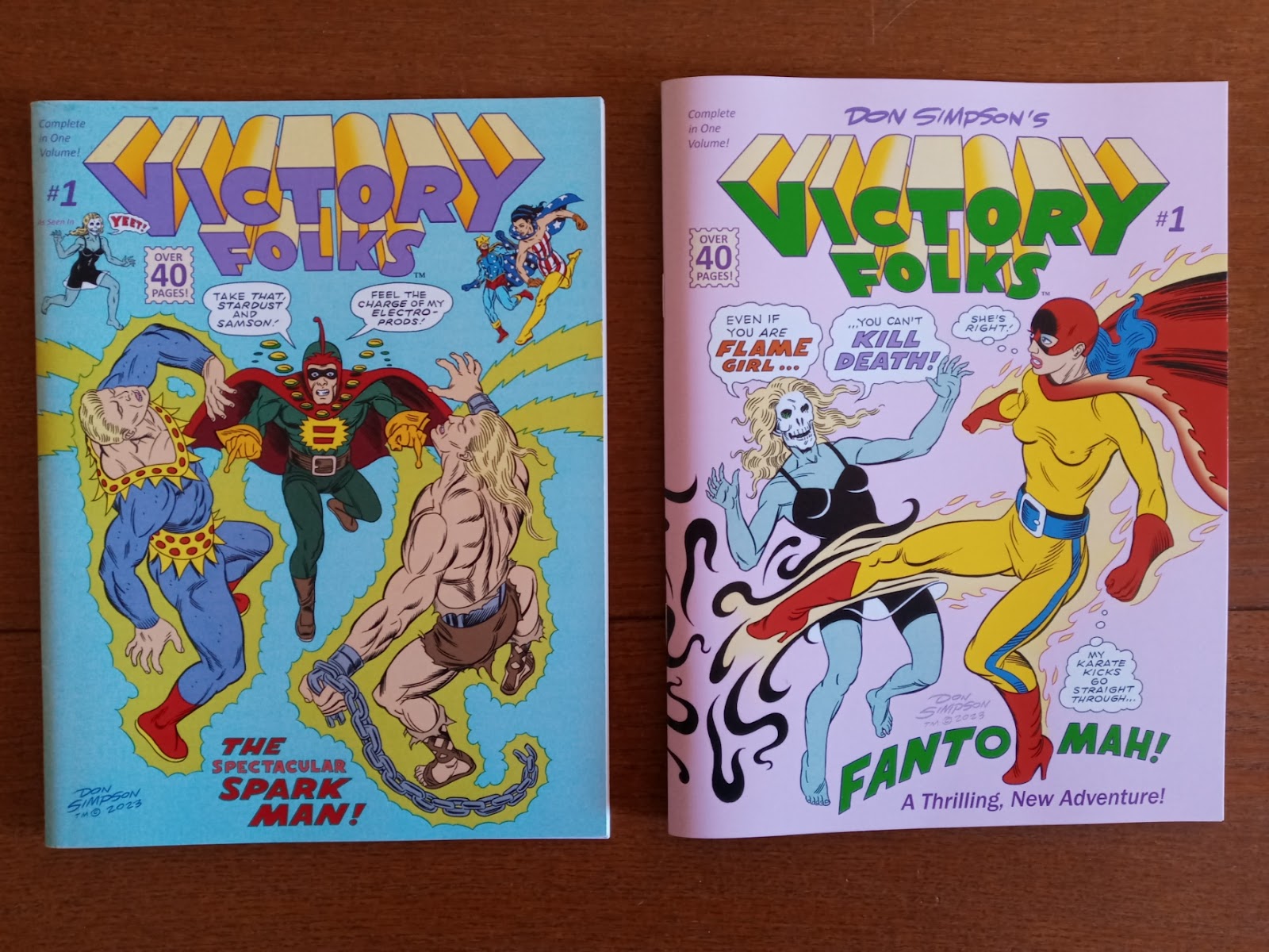 Victory Folks - Golden Age Public Domain Supergroup cover