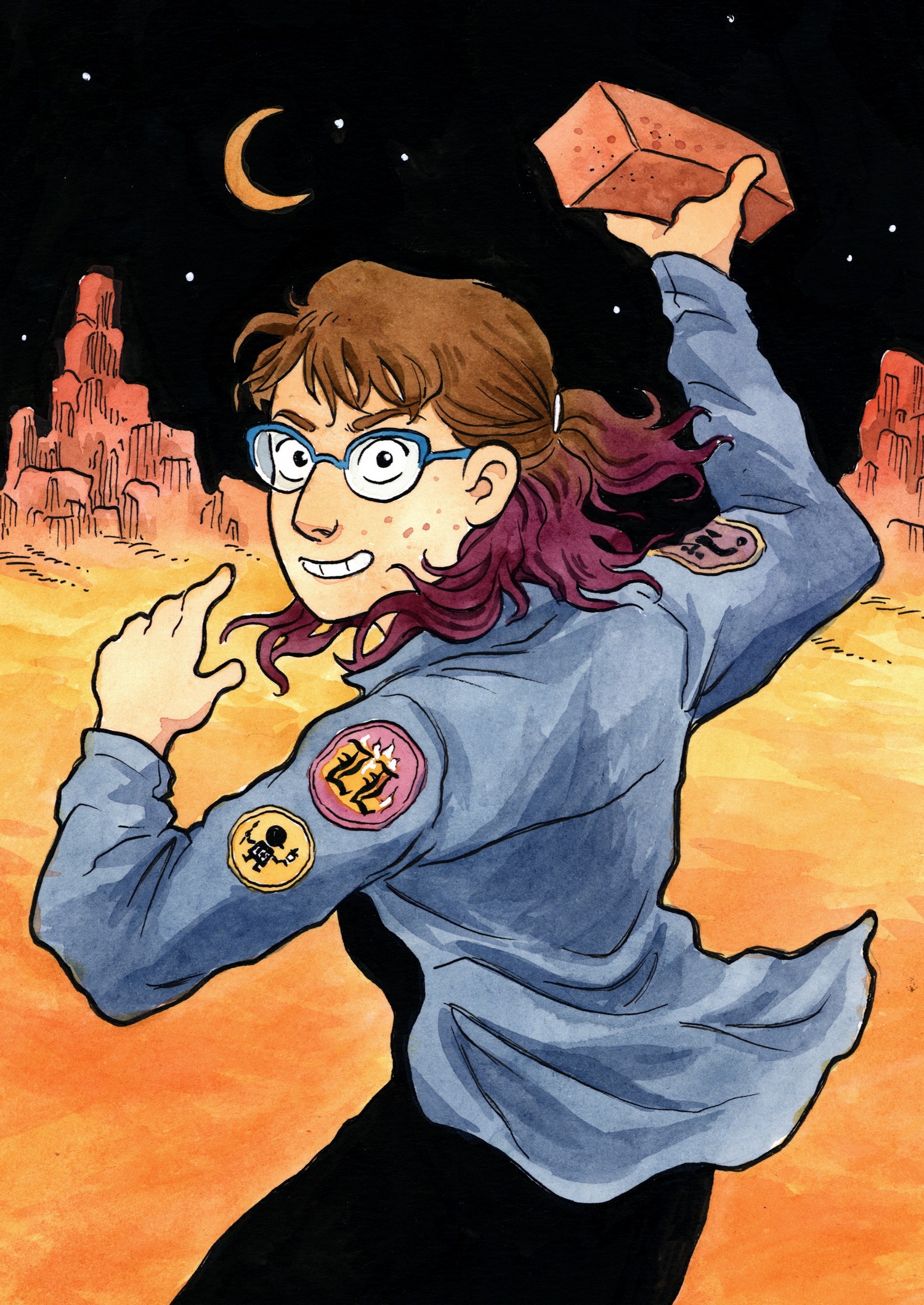 Violet Kitchen - cartoonist, illustrator, writer, editor